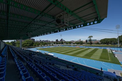 El Icahn Stadium, en Nueva York, el llamativo escenario en el que jugaron Países Bajos ante Uzbekistán