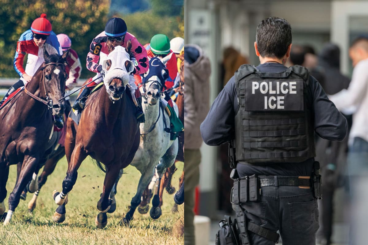 El ICE detuvo a 80 inmigrantes ilegales en un hipódromo en Louisiana