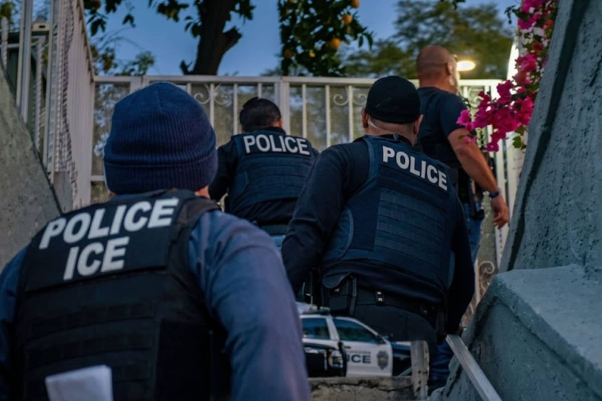 El ICE detuvo a migrantes en cortes de Chicago, pese a estar prohibido por ley (la imagen es ilustrativa)