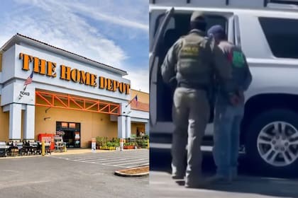 El ICE detuvo a ocho trabajadores migrantes en un Home Depot de Norht Hollywood, en California