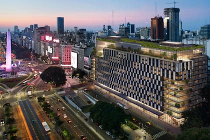 El icónico edificio del Mercado del Plata, ubicado a metros del Obelisco, se reconvertirá en 720 departamentos