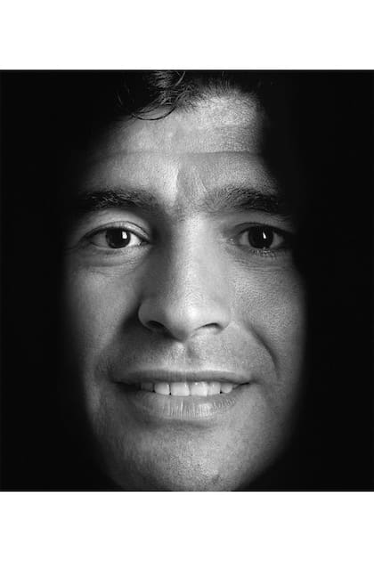 El icónico retrato de Maradona