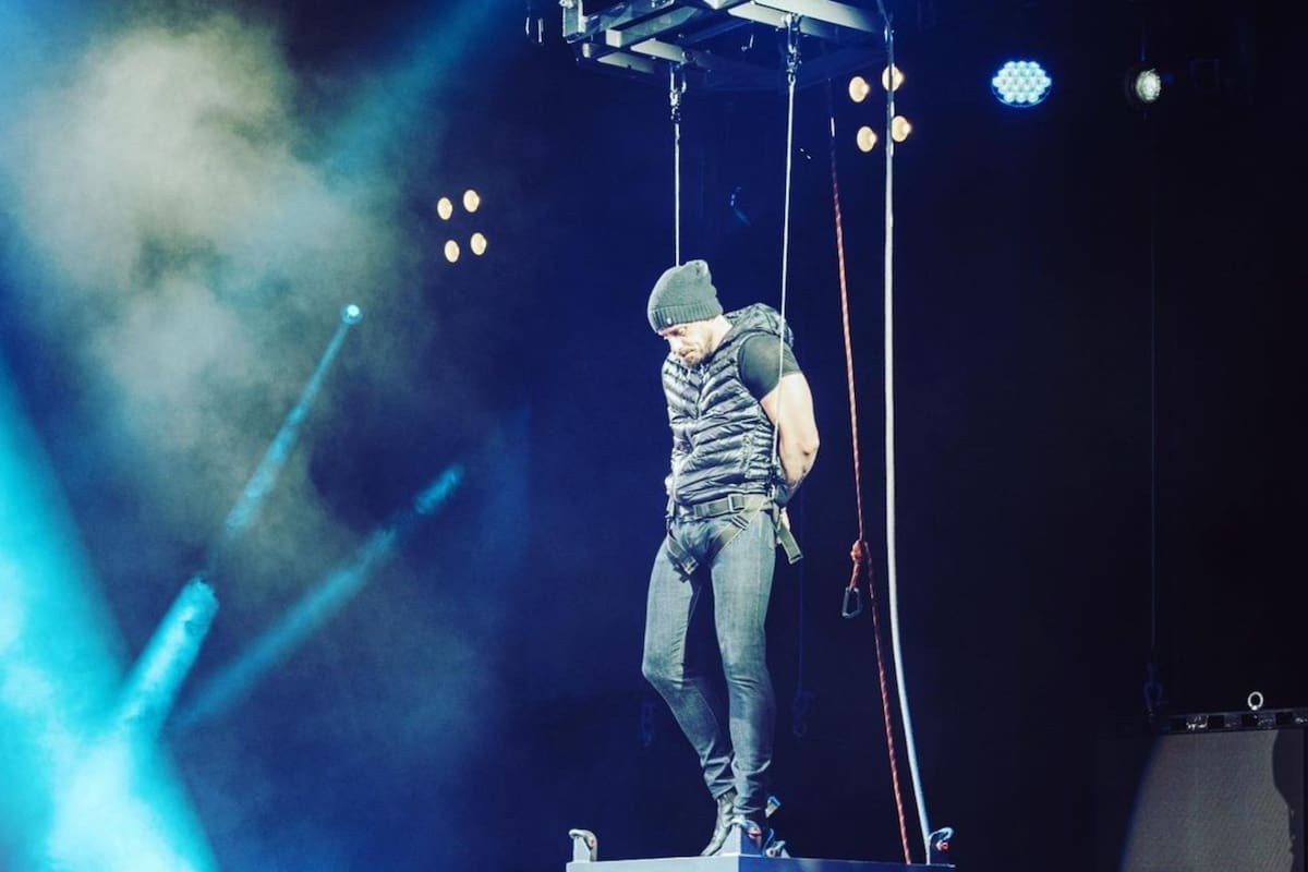 El ilusionista casi pierde la vida (Foto: Instagram/@jonathangoodwinofficial)