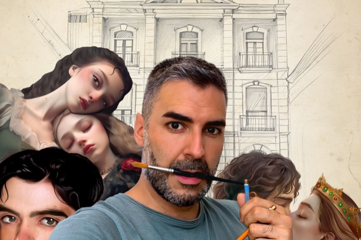El ilustrador Antonio Lorente remodeló la casa en la que vivió García Lorca entre los 7 y 9 años, y le dio nueva vida como hotel temático