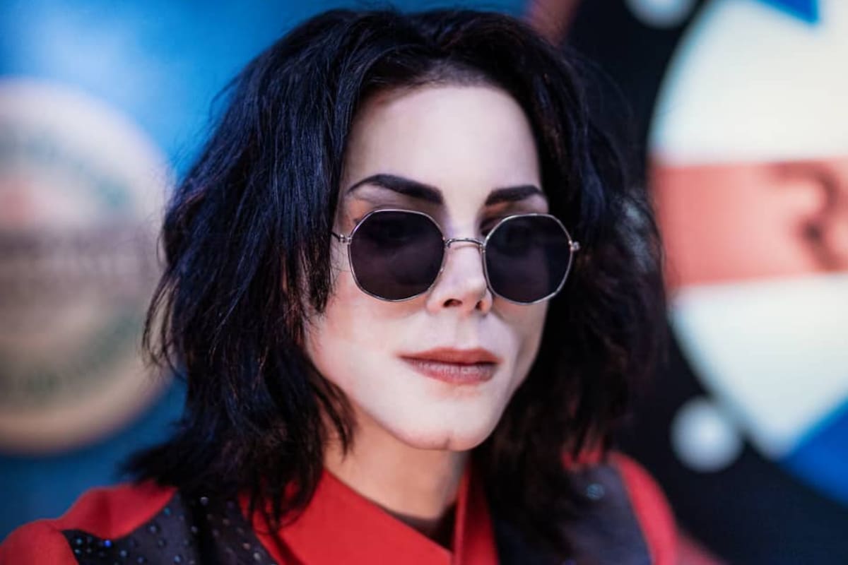 El imitador de Michael Jackson que fue atacado en la calle: pnsaron que era Felipe Pettinato (Foto: Instagram @leoblanco1)