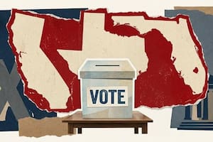 Elecciones en Florida, Texas y California: los nuevos mapas electorales que se aplicará en las “midterm 2026”