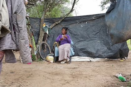 Turquesa vive en el paraje La Vertiente, no tiene DNI y no sabe su apellido