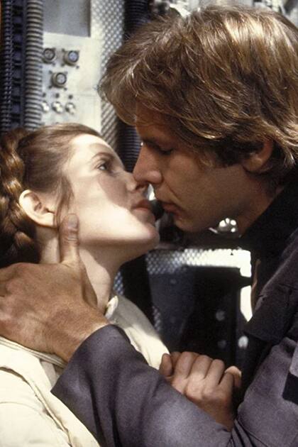 Carrie Fisher y Harrison Ford vivieron un intenso romance fuera de los reflectores
