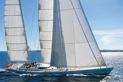 El imponente yate Mari-Cha III, de 45 metros de eslora