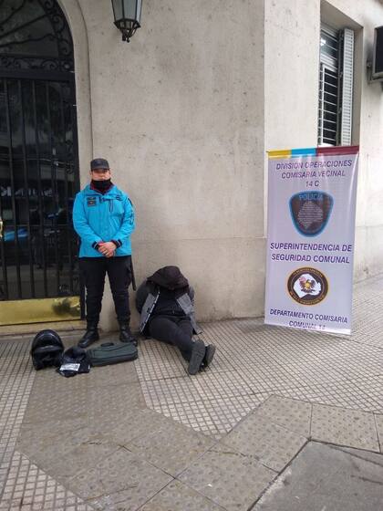 El imputado quedó detenido (Foto: Gentileza Policía de la Ciudad)