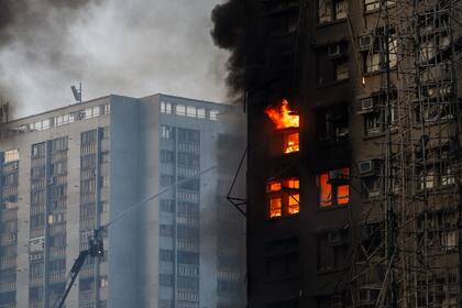 El incendio comenzó en las primeras horas de la tarde.