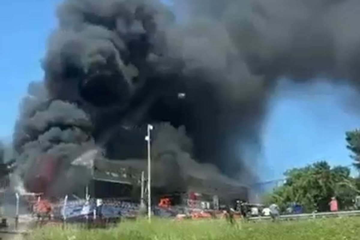 El incendio en Villa Celina