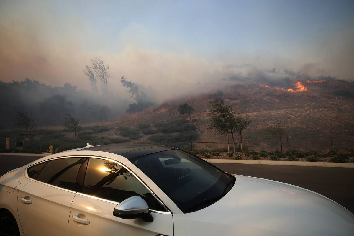 El incendio forestal se extendió rápidamente por más de 3.000 hectáreas