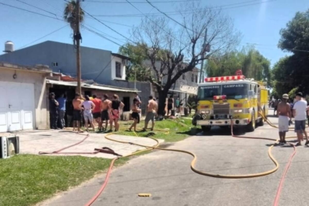 El incendio ocurrió en el barrio Dallera