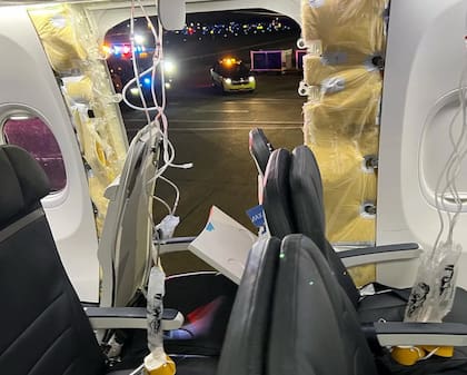 El incidente en el avión de Alaska Airlines