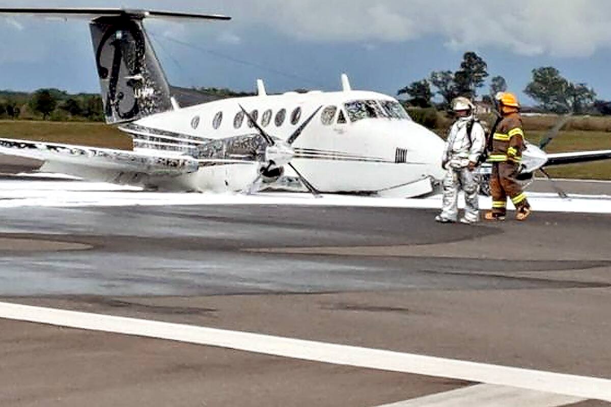 El incidente ocurrió en el aeropuerto de Salta