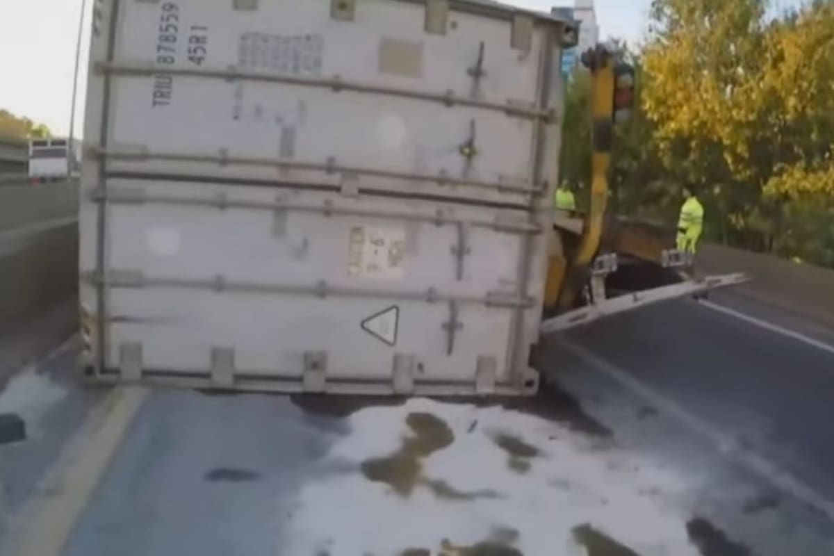 El incidente ocurrió en el empalme con la Autopista Buenos Aires–La Plata