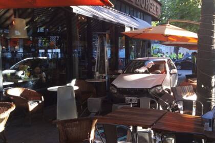 El incidente se produjo en una zona gastronómica de La Plata