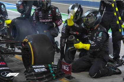 El increíble error de Mercedes con George Russell en el GP de Sakhir 2020 cuando ocupó la butaca de Hamilton: tenía la carrera casi ganada