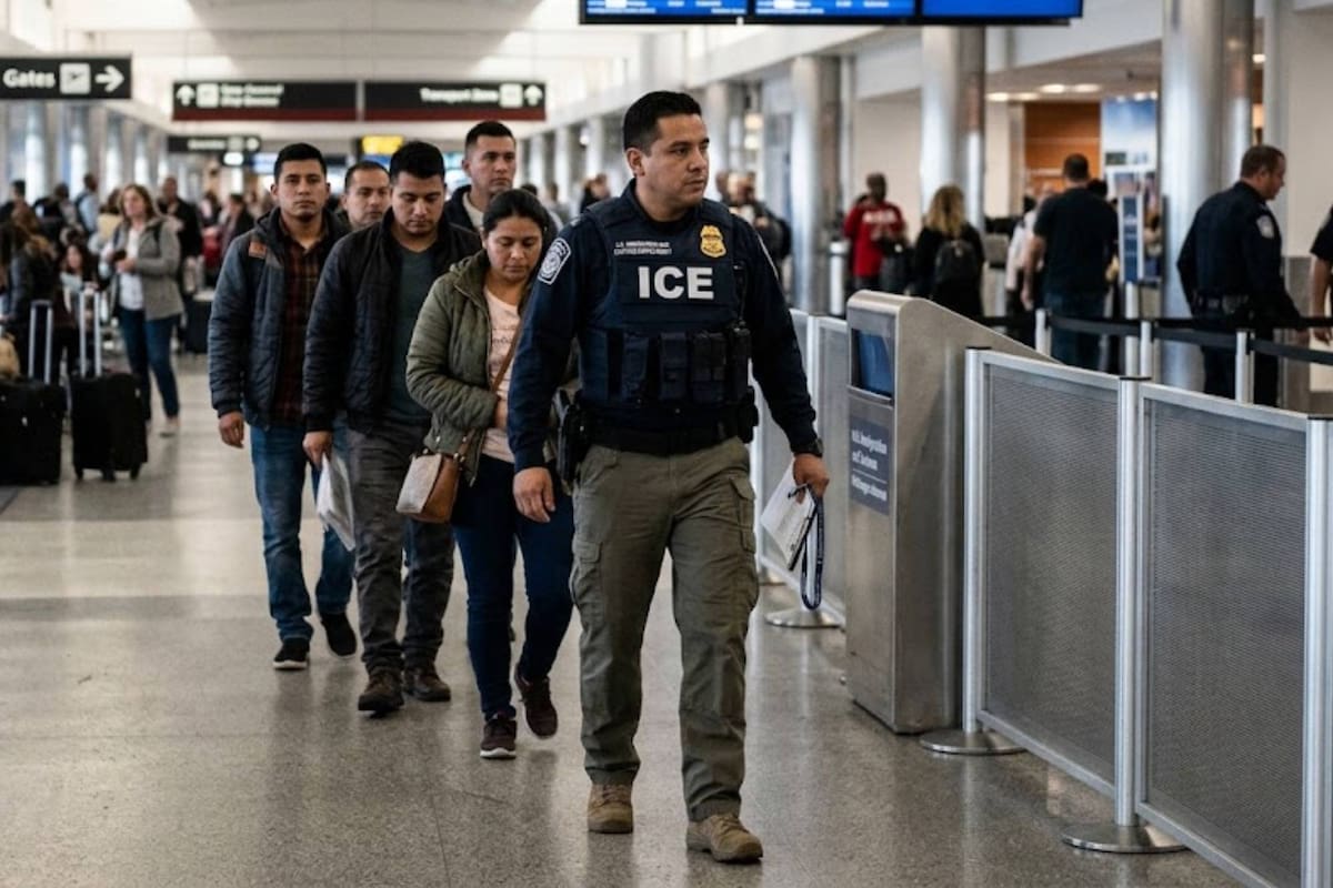 El incremento de arrestos migratorios bajo la administración de Donald Trump mantuvo su cifra récord de 50.000 detenciones durante el mes de agosto