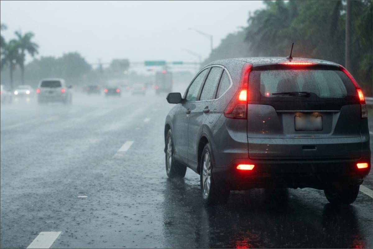 El incumplimiento de la regla de las luces de Florida, omitida por muchos conductores, puede resultar en sanciones como multas y acumulación de puntos