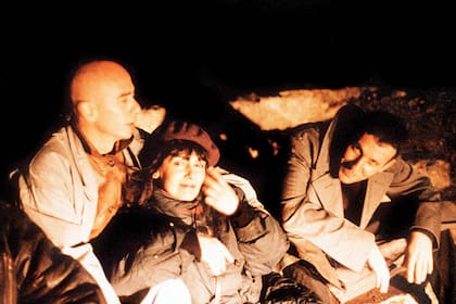 El Indio, Skay y Poli, la plana mayor de Los Redondos, en tiempos felices.