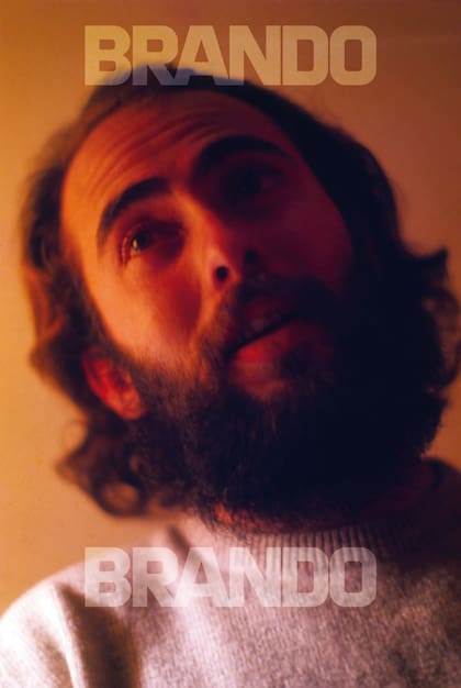 El Indio Solari en Porto Alegre, Brasil, 1972. Retratado por su amigo, el periodista musical Juarez Fonseca.