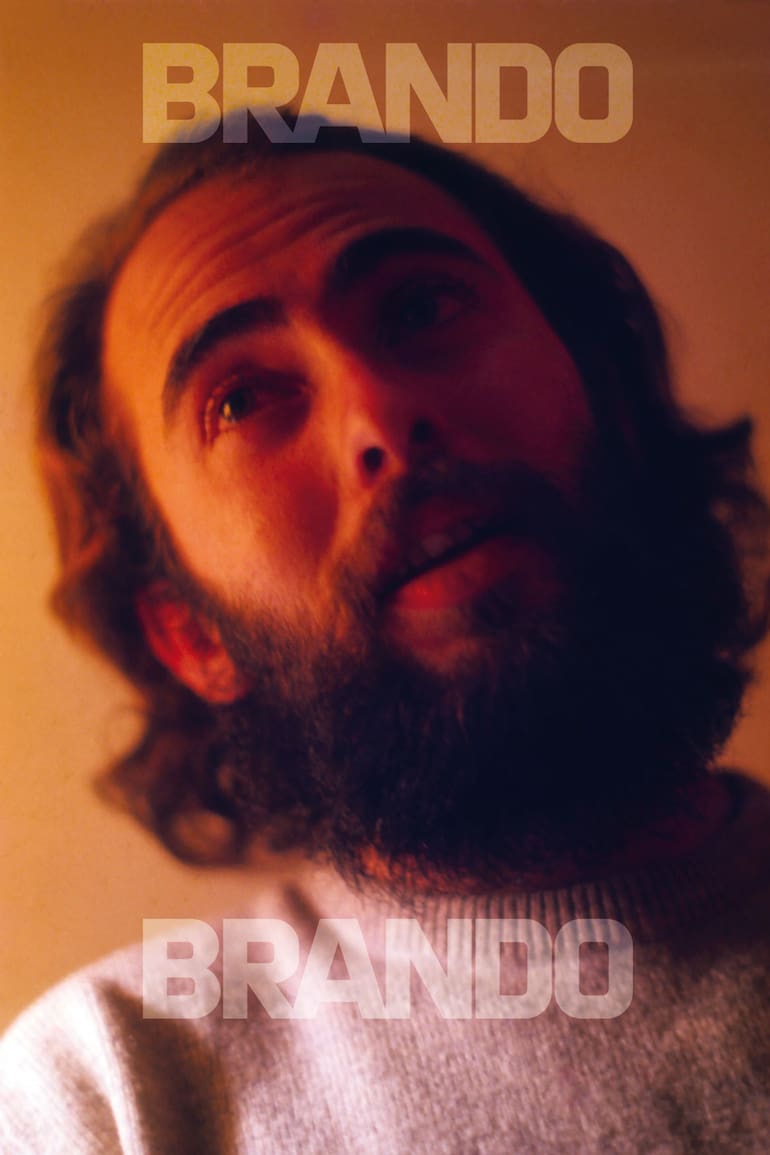 El Indio Solari en Porto Alegre, Brasil, 1972. Retratado por su amigo, el periodista musical Juarez Fonseca.