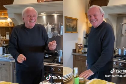 El inédito video de Anthony Hopkins que causó furor en las redes