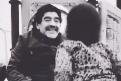 El inédito video de Diego Maradona jugando con Benjamín Agüero
