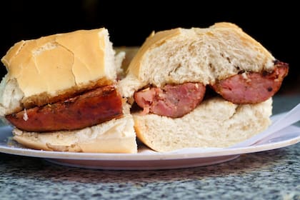 El infaltable choripan