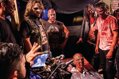 El infierno, en la tierra. Una escena del film basado en el clásico de Lucas