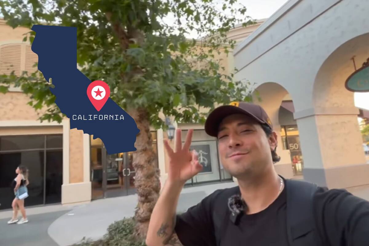 El influencer Arturo del Mar recorrió el outlet más barato de California, que se encuentra estratégicamente ubicado cerca de la frontera con México (YouTube/Arturo Del Mar)