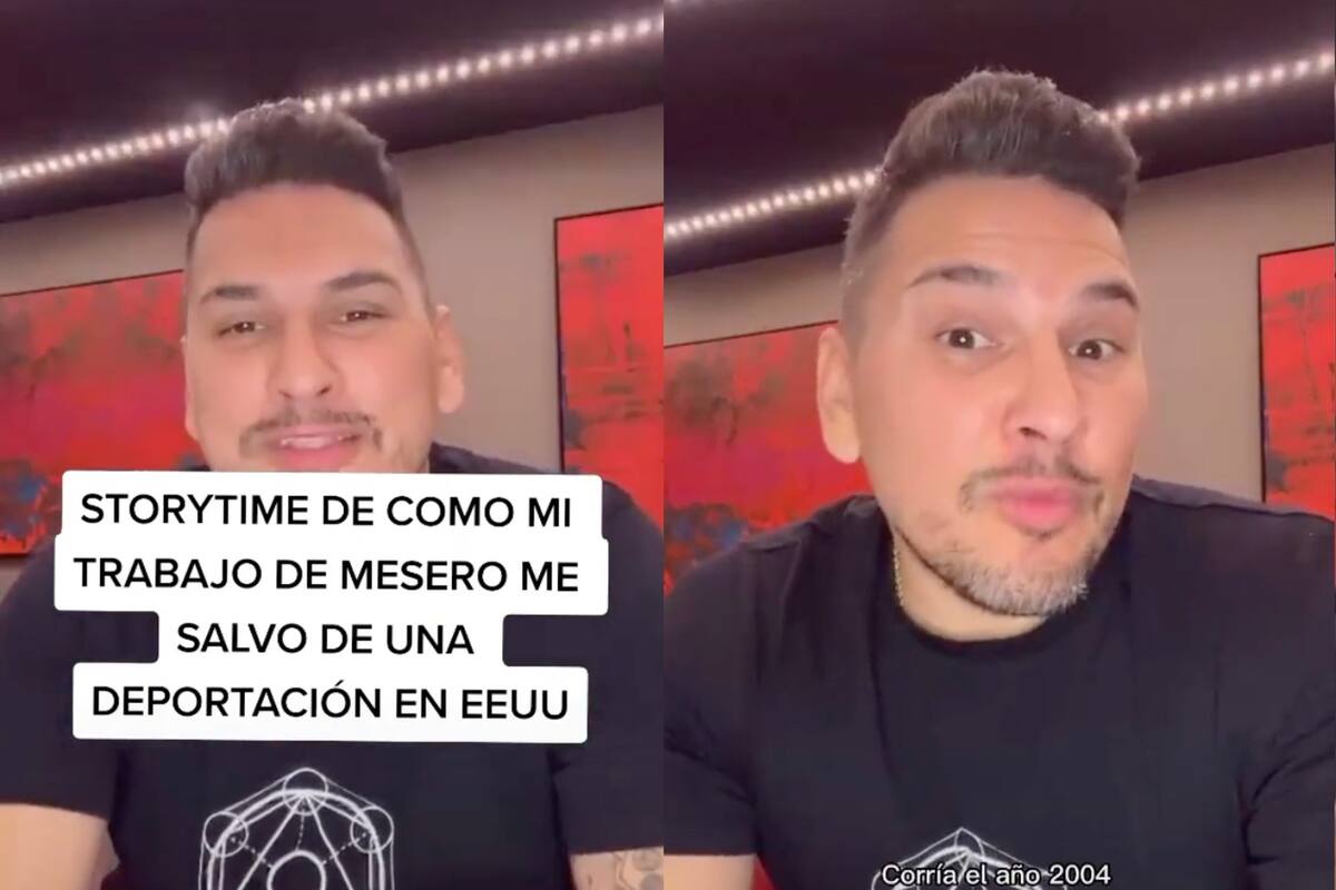 El influencer contó cómo un detalle lo salvó de la deportación