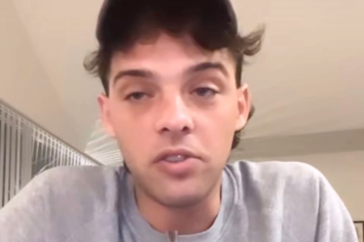 El influencer de 31 años, Santiago Maratea