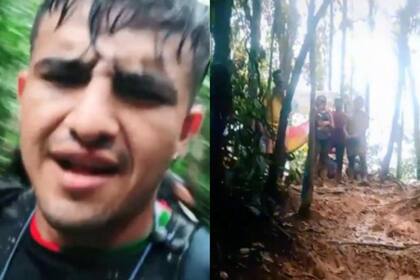 El influencer de origen venezolano lamentó que algunos de sus acompañantes perdieron la vida (Foto: TikTok @marlon23jr)