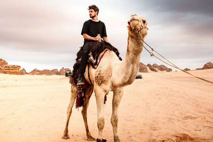 El influencer Gab Scanu viajó este año a Arabia Saudita con el programa Gateway KSA