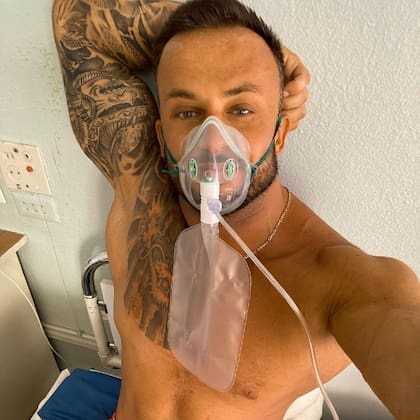 El influencer había pasado unos días en el hospital, regresó a su casa y su situación volvió a complicarse