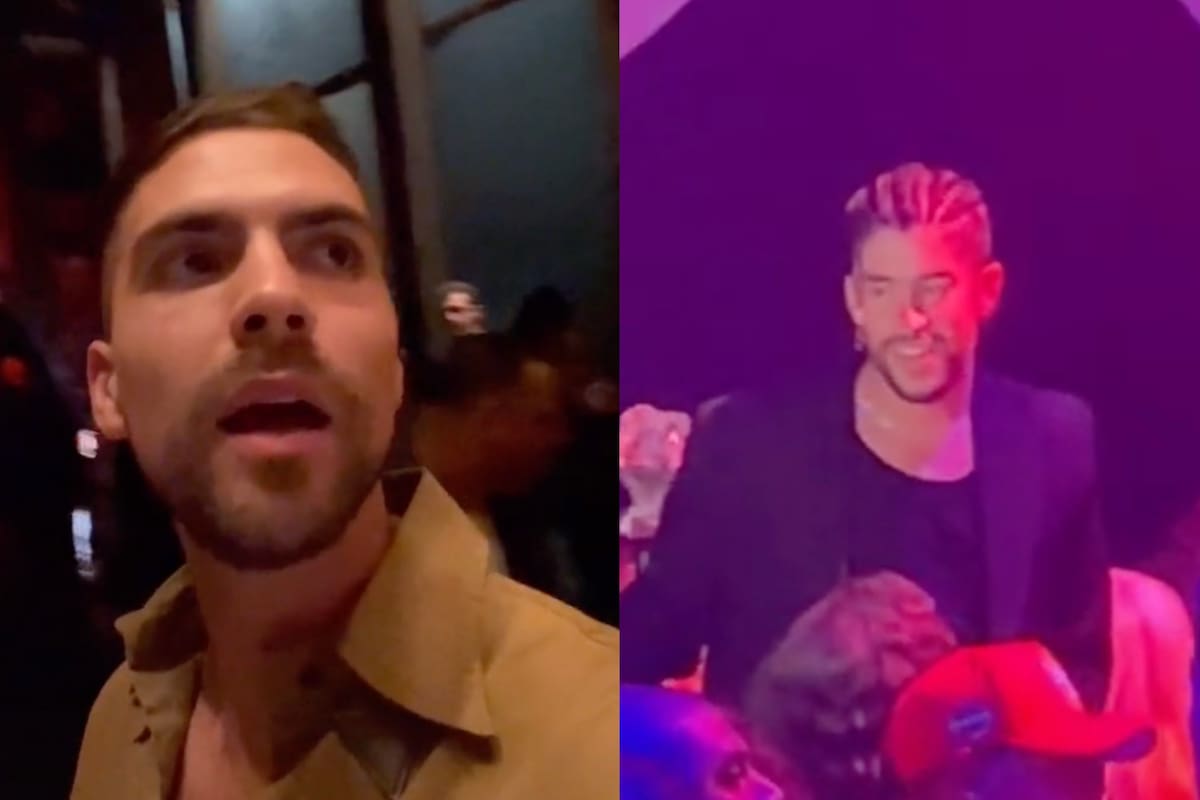 El influencer Johann Vera cumplió su sueño de conocer a Bad Bunny, y encima, lo hizo rodeador de famosos