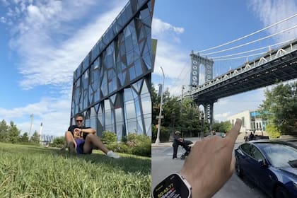 El influencer mostró en sus redes cómo llegar a un parque en Nueva York ignorado por muchos, que sin embargo tiene una vista espectacular y clásica del Puente de Brooklyn