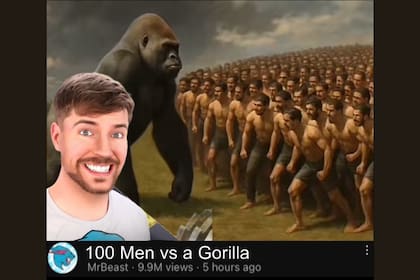 El influencer MrBeast bromeó con recrear el enfrentamiento, lo que provocó una dura respuesta de PETA