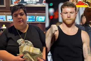 Es mexicano y perdió US$100.000 en efectivo tras apostar a favor de Canelo Álvarez