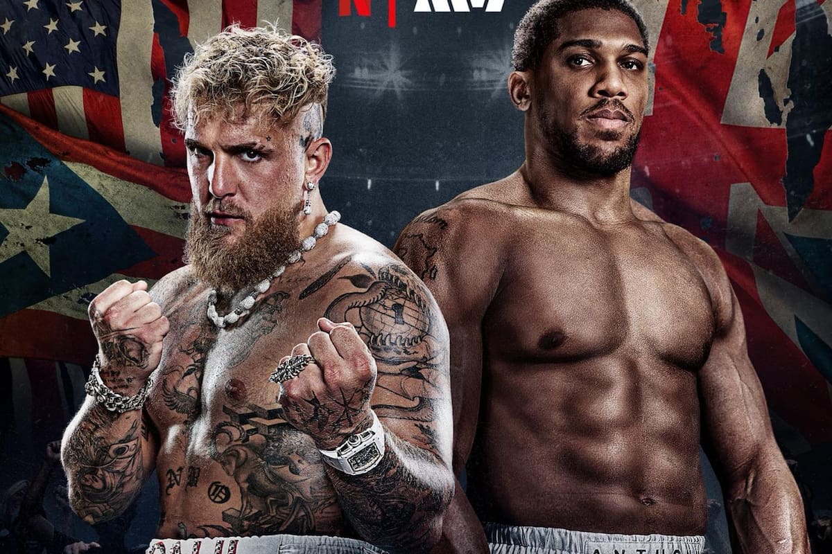 El influencer y boxeador Jake Paul desafía a Anthony Joshua, la potencia de los pesos pesados, en su próxima pelea (Facebook/Jake Paul)