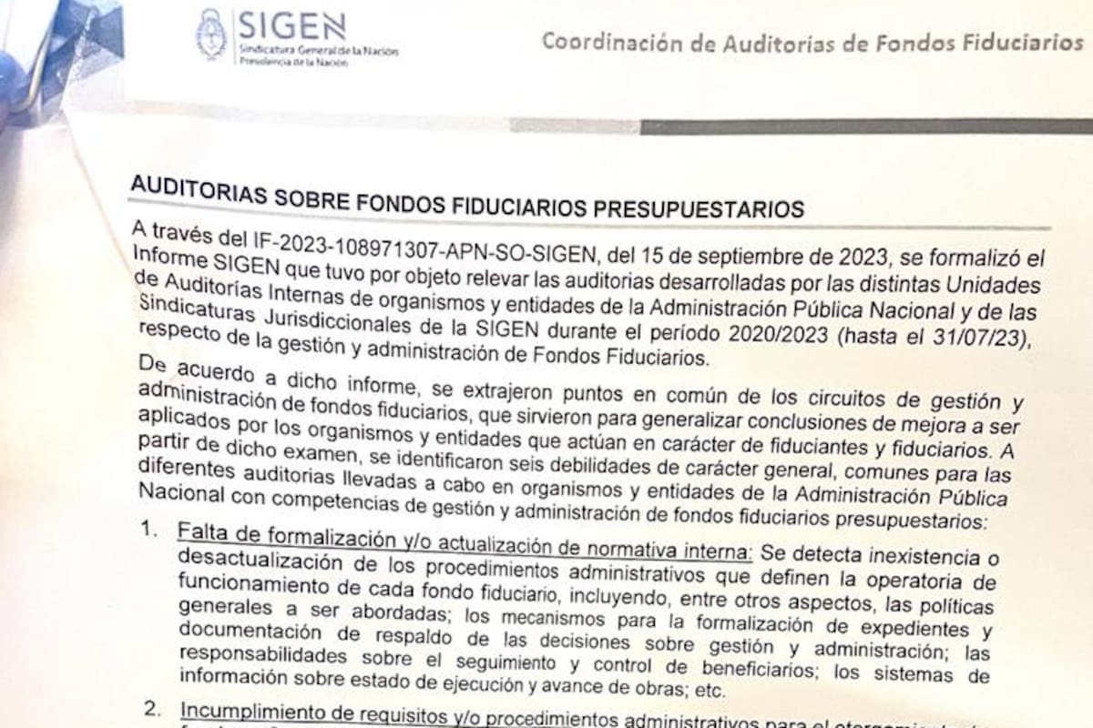 El informe reservado de la época de Alberto Fernández