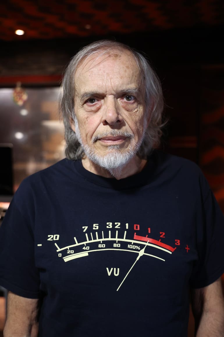 El ingeniero de sonido Gustavo Gauvry, una leyenda y una marca registrada del rock nacional
