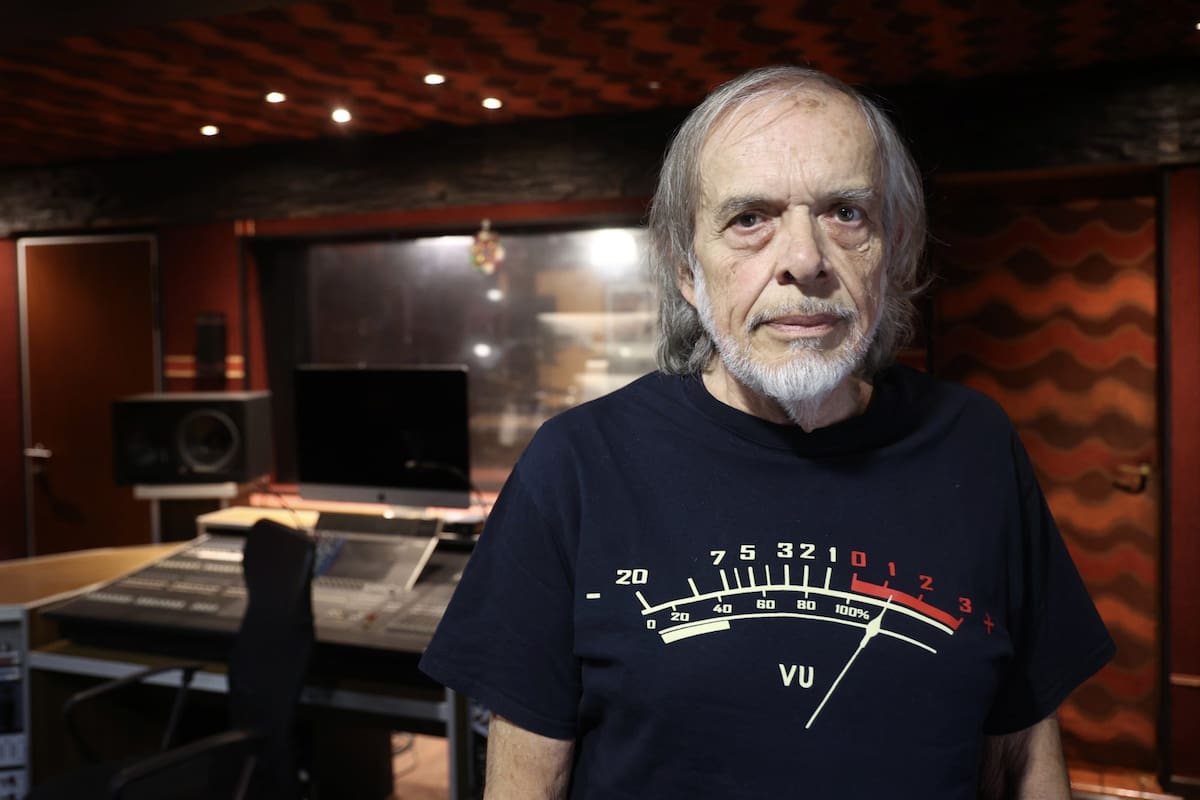 El ingeniero de sonido Gustavo Gauvry, una leyenda y una marca registrada del rock nacional