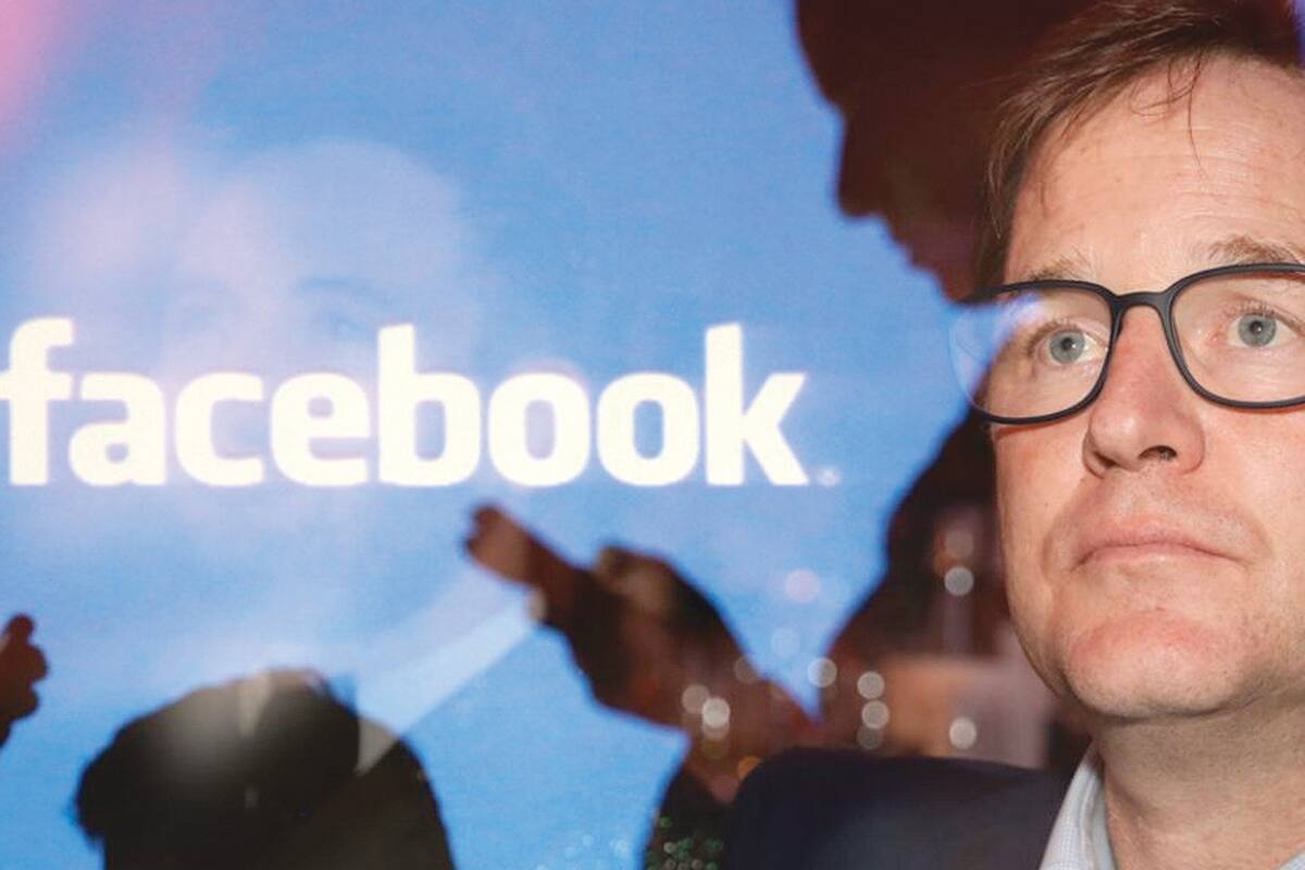 El inglés Nick Clegg es el encargado de contener daños en un momento difícil para la credibilidad de la compañía de Silicon Valley