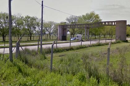 El ingreso al Aeropuerto de La Plata.