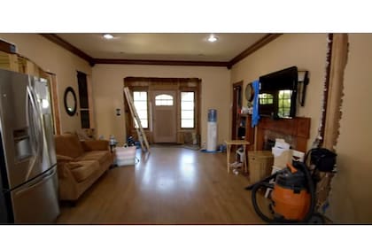 El ingreso de la casa antes de ser remodelado. Imagen: HH
