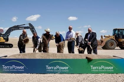El inicio de las obras de la planta Natrium, en Wyoming